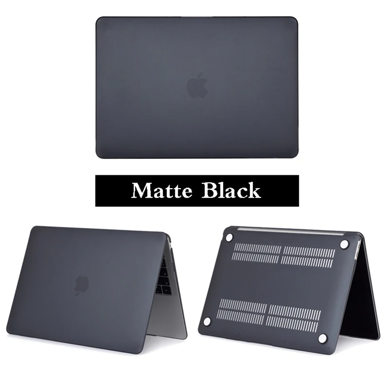 Crystal\Matte Case For Apple Macbook Air Pro Retina 11 12 13 13.3 15 16 Inch CASE for 2020 New Pro13 A2251 A2289 New Air13 A2179