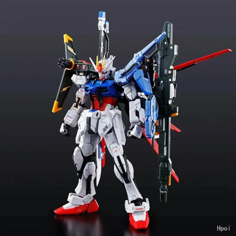BANDAI RG 1/144 Perfect Strike Gundam GATX105 Premium Bandai Limited Edition Model Kit Collectibles Anime Figures Toys Boys Gift