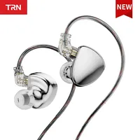 TRN MT5 10mm Dual Cavity Dynamic Driver IEM, Hifi Music in-Ear Headphones, High-Quality Cables & Versatile Design