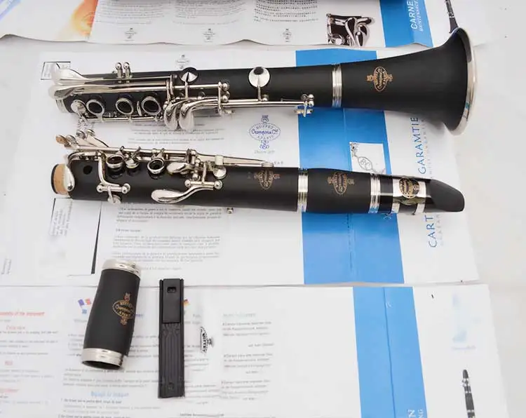 Buffet Crampon&Cie A PARIS B16 17 Key Bb Tune Bakelite Clarinet Playing Musical Instruments Clarinet with Accessories