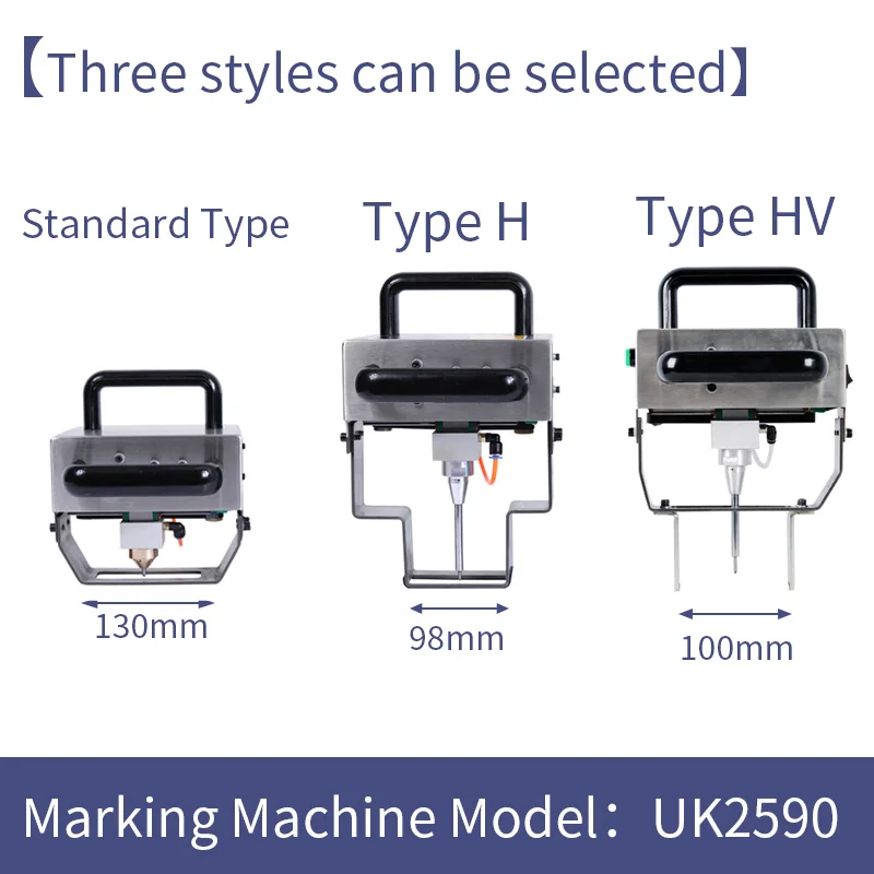 Fcmark UK2590-HV Chassis Number Vin Code Metal Engraving Marker Machinery Electric Magnetic Pneumatic Dot Peen Marking Machine