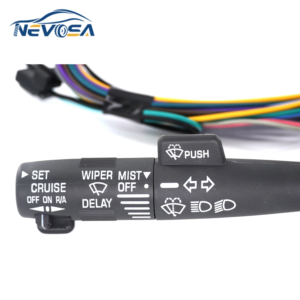 NEVOSA 26100985 Windshield Wiper Turn Signal Cruise Switch For Chevrolet Blazer Tahoe GMC Jimmy Yukon Safari Cadillac Escalade