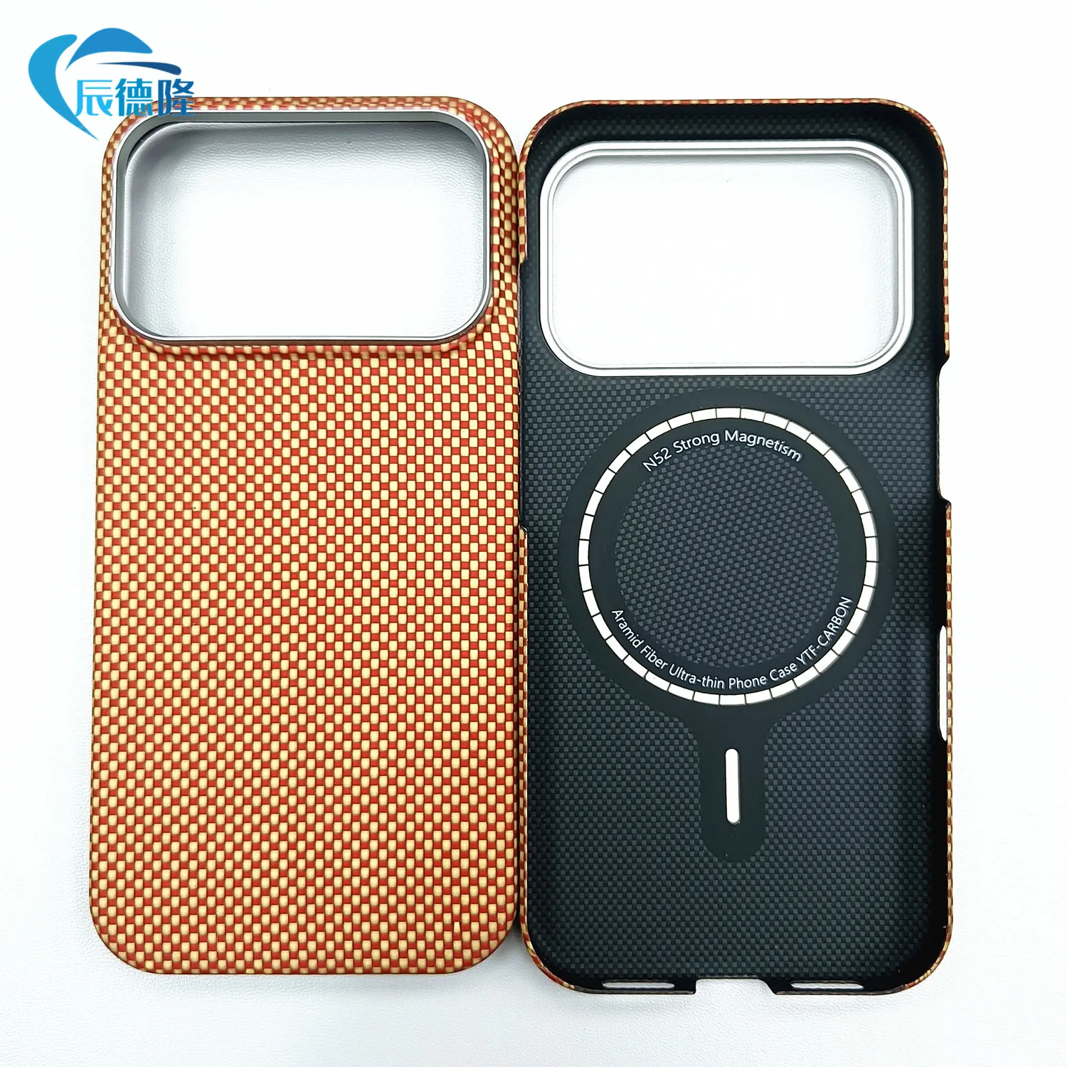 

Fashionable Real Aromatic Carbon Fiber, IPhone 17 Pro Max 17pro Magsafe, Weaving Grid, Ballet Tutu Back Shell High-end Luxury