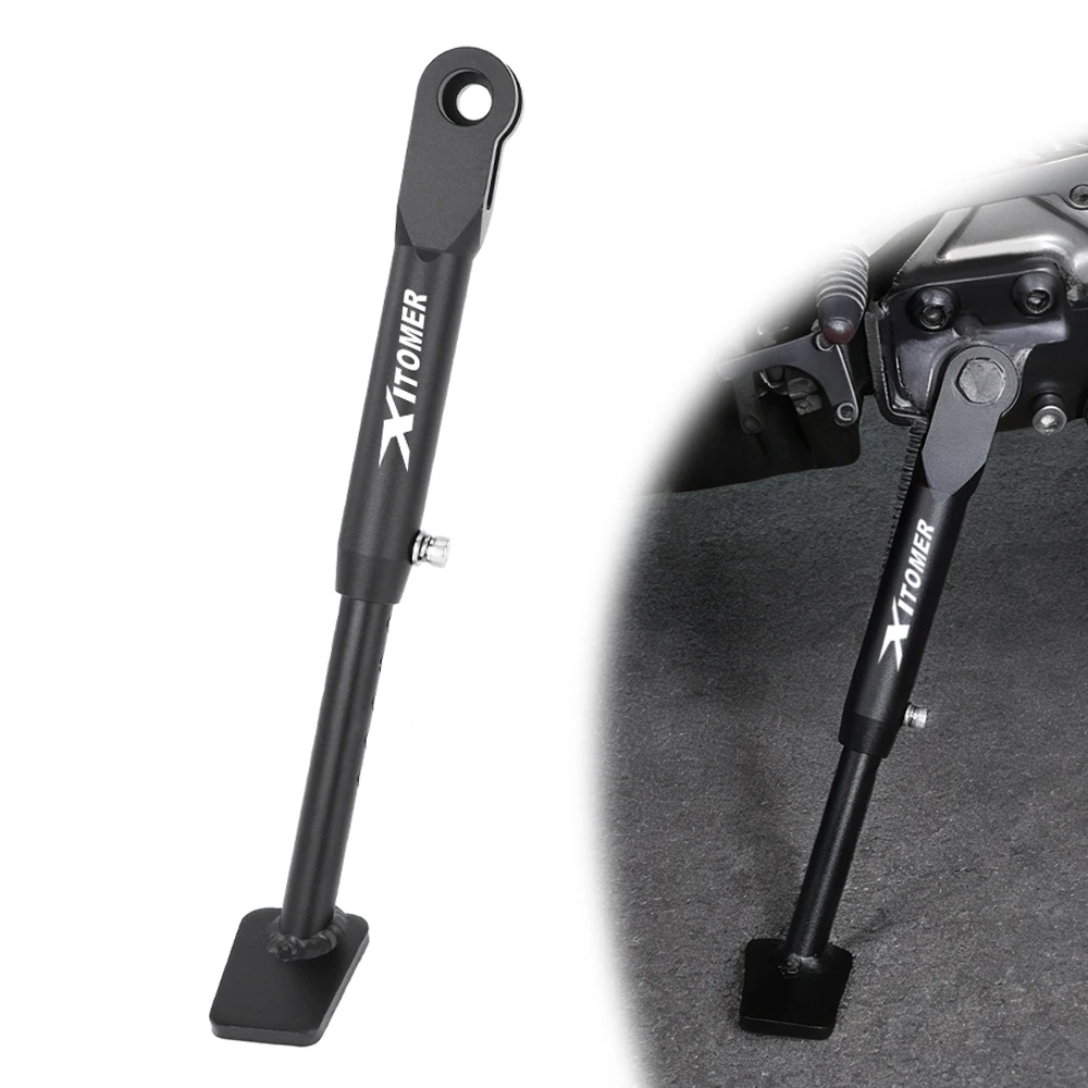 

Motorcycle Adjustable Kickstand Side Stand Parking Bracket For Yamaha FZ-07/MT-07 2014-2024 XSR700 Tracer 700 2016-2024 TRACER 7