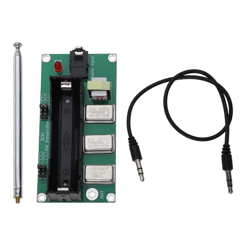 3 Channel Transmitter 1MHz 3MHz 5MHz Assemble Board with Antenna Cable Dropship