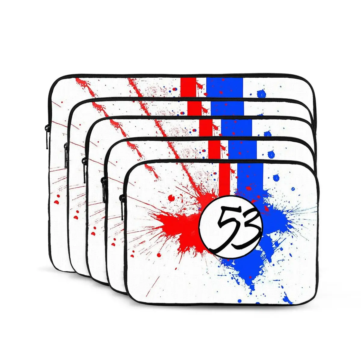 Herbie Number 53 Notebook Laptop Bag Case Pouch 10 12 13 15 17 Inch Notebook Sleeve Cover Bag Tablet Shockproof Case Bag