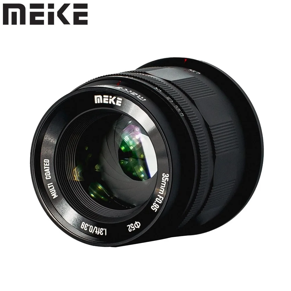 Meike 35mm F0.95 APS-C Large Aperture Fixed Manual Focus Lenses for Canon EOS R RP R5 R5C R6 R7 R8 R10 R6II R50 R100 Camera