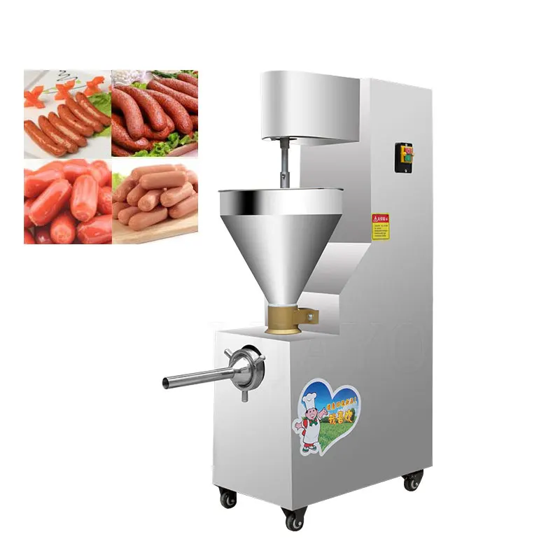 Electric Stainless Steel Sausage Stuffer Hot Dog Filling Machine Household Automatic Fragrance Filling Sausage