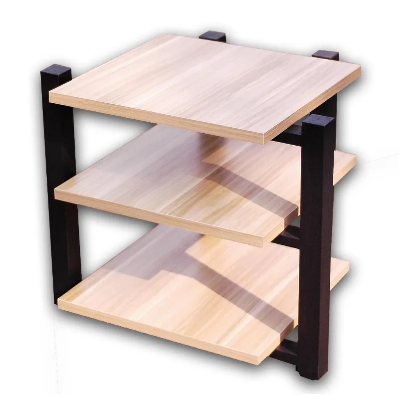 3 Tier Audio Equipment Rack, HIFI Amplifier Stand for Home Theater KTV Speaker Components