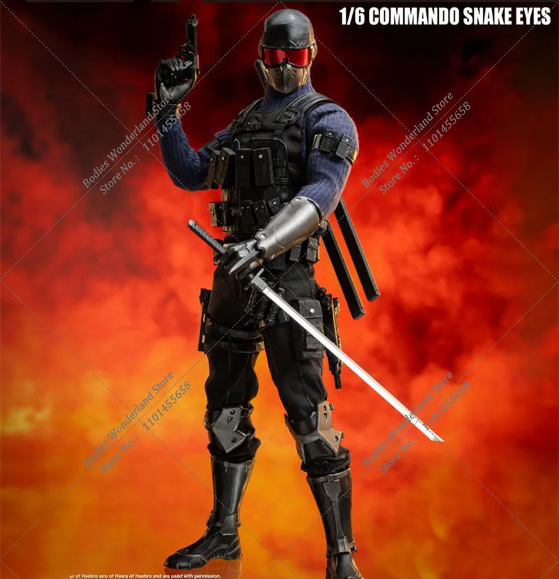 En Stock Threezero 3Z05500W0 1/6 escala Comando coleccionable ojos de serpiente FigZero 12 pulgadas soldado masculino conjunto completo modelo de figura de acción