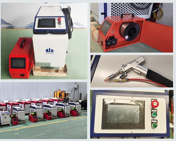 Portable Laser Cleaning Machine 200W 2000W Handheld Laser Rust Remover Industrial Laser Cleaner With Wheels