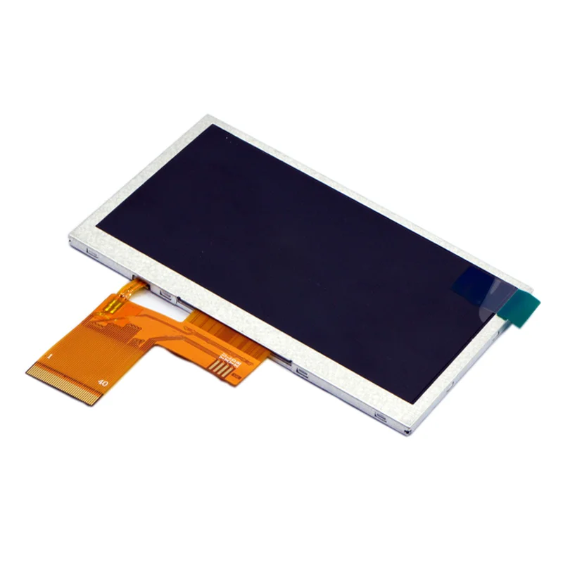 4.3 inch 480xRGBx272  ILI6485A Driver 350 bright TFT lcd display module Without touch 40PIN RGB