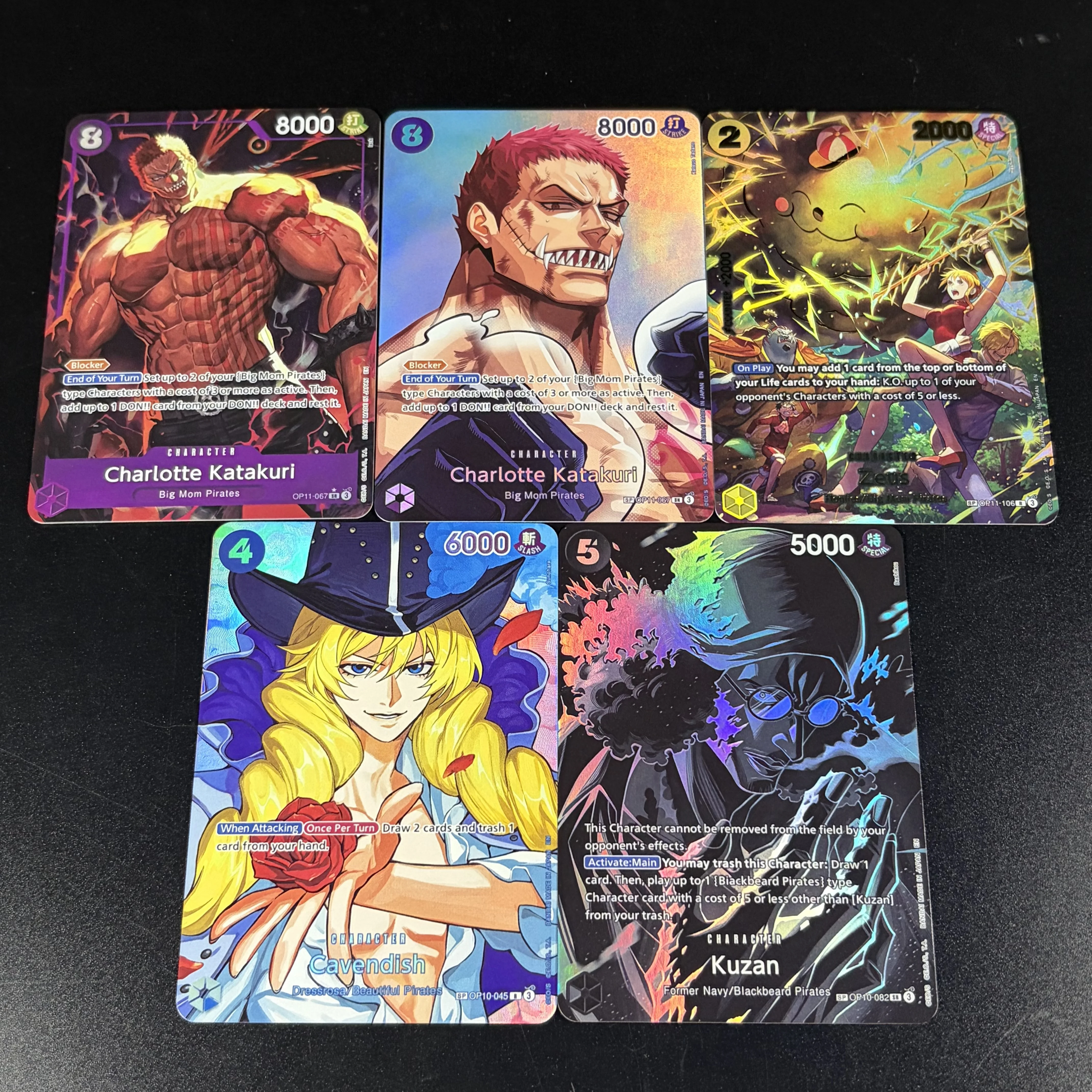 ONE PIECE EN Character Game Card OP05 OP15 OP16 SEC Foil Alternate