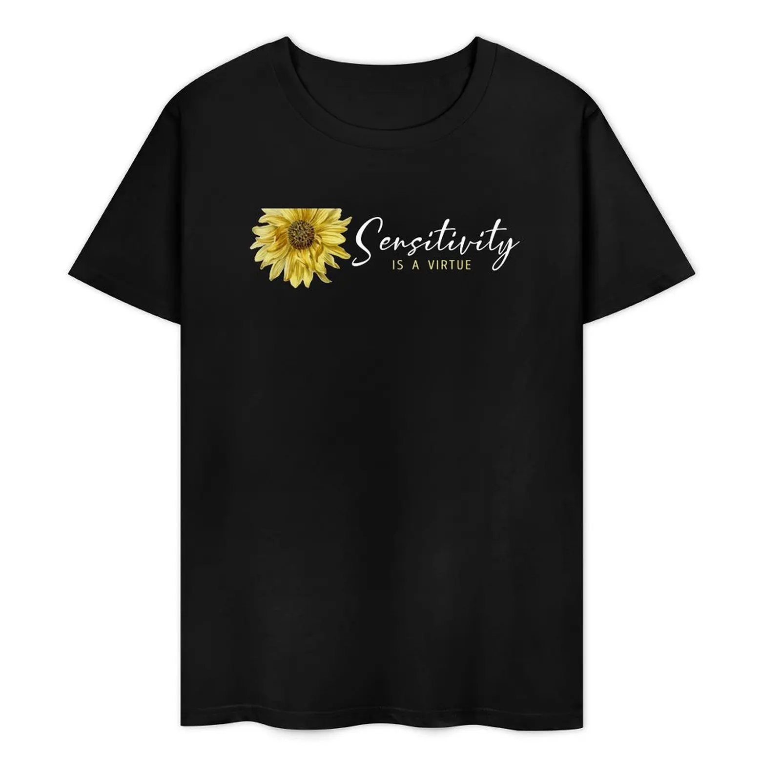 Sensitivity is a virtue T-Shirt heavyweights customs design your own cute tops graphic t shirt vintage mens clothes