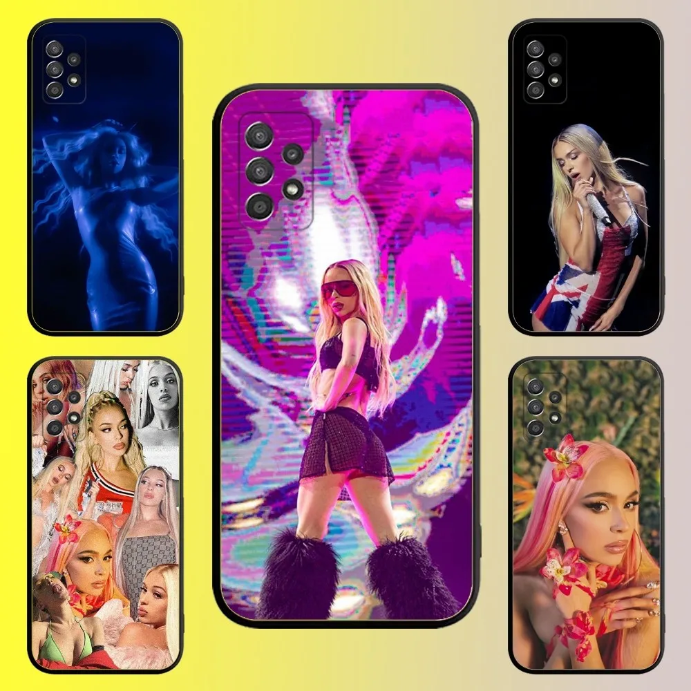 Singer B-Bad G-GyalS Phone Case For Samsung Galaxy A13,A21s,A22,A31,A32,A52,A53,A71,A80,A91 Soft Black Shell