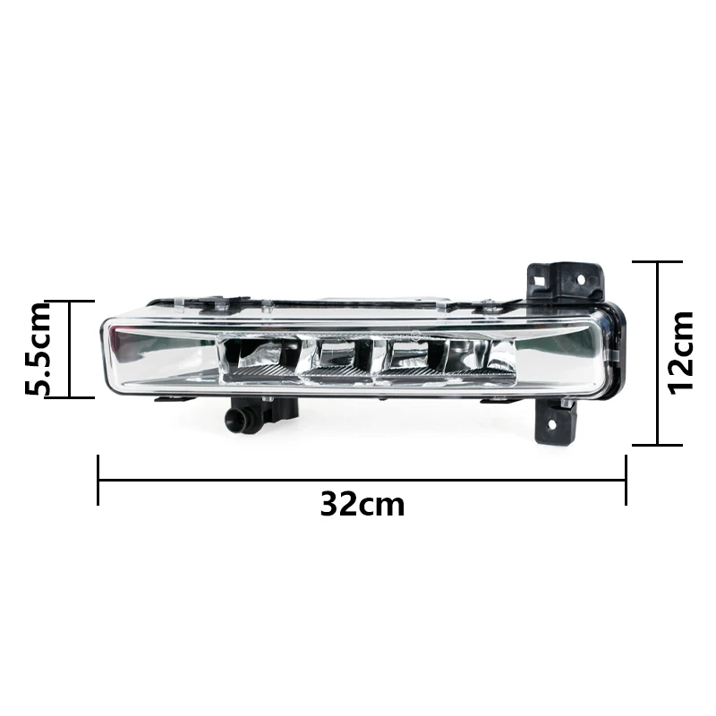 Car Front Bumper Fog Light For BMW 5 Series G30 G31 G38 520i 530i 540i 2016-2020 Daytime Running Lamp 63177349131 63177349132
