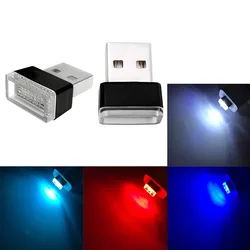 2X usb Neon lights Night light Car ambient lighting Interior lights Atmosphere lamp Indoor bar Decorative ligh LED Modeling bulb
