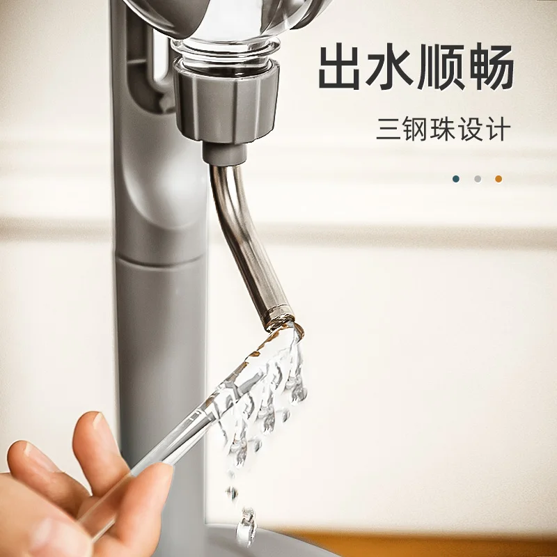 Dog Drinking Water Apparatus Mouth Wet-Proof Water Dispenser Automatic Hanging Suspended Feeding Feeding Kettle Cat Pet Supplies