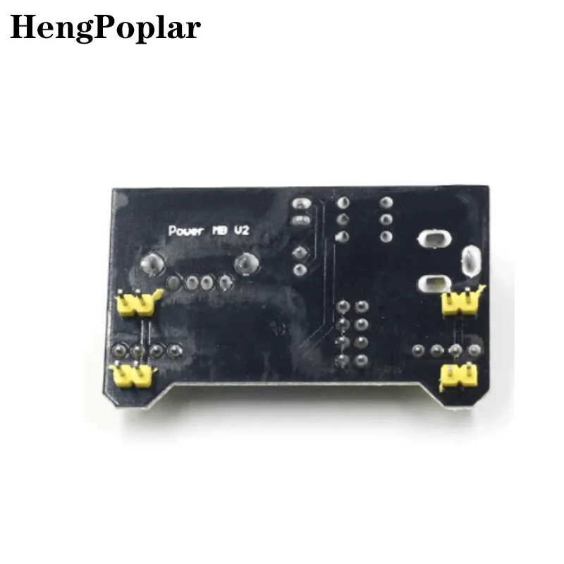 Broodplank Dedicated Power Module Compatibel Met 5V 3.3V MB-102 Power Board Dual Zwart Promotie