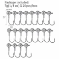 20pcs 7g