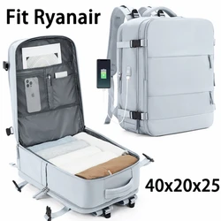 Cabin Bag for Men and Women, Laptop Backpack, Ryanair Carry-Ons, Cabin Size, Cabin Size, 40x20x25, 45x36x20