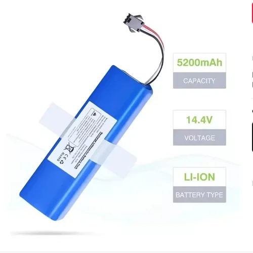 로봇 진공 청소기 배터리 팩 액세서리 부품, 샤오미 Lydsto R1 VXVC12 1A 1C 1X Roidmi Eve Plus Viomi S9 교체 