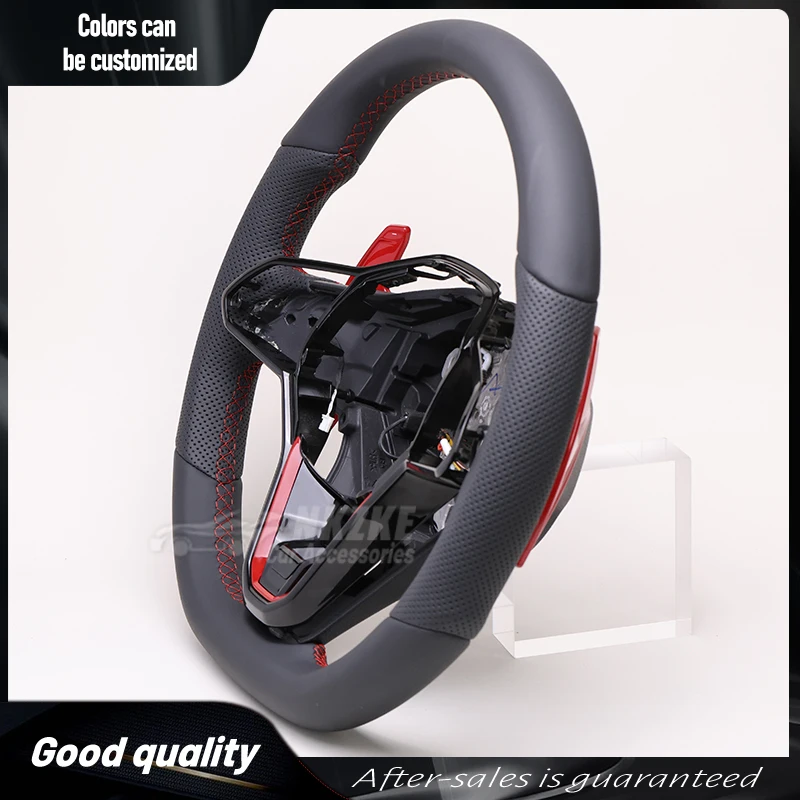 The Steering Wheel Is Suitable For Golf 8, R, GTI, Can Be Equipped With Buttons, And Comes With Shift Paddles And Frame