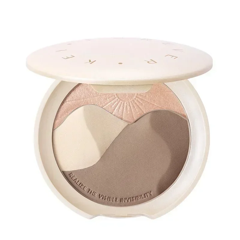 ForeverKey Finishing Face Palette Makeup Highlighter Nose Shadow Contour Powder Matte Iluminador Light to Medium