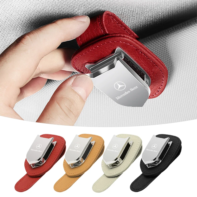 

Автомобильный держатель для очков, зажим для хранения очков для Mercedes Benz W176 W177 W204 W205 X156 X253 W117 W166 A C E CLA CLK GLE GLA GLC GLK