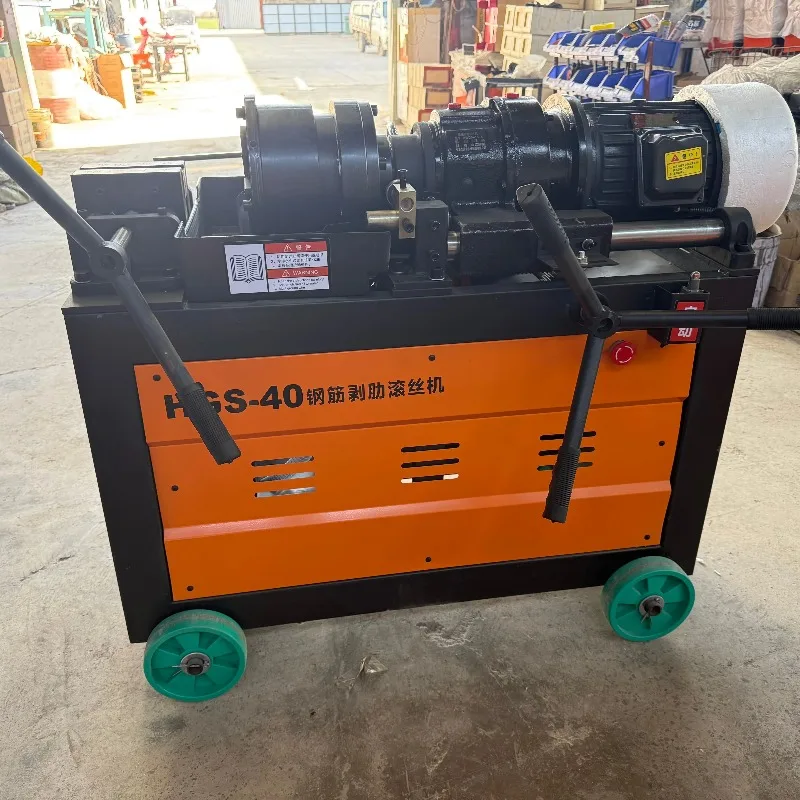 Electric Power Bolts Rolling Machine Easy-to-Operate Thread Rolling with Gearbox and Motor Core Components