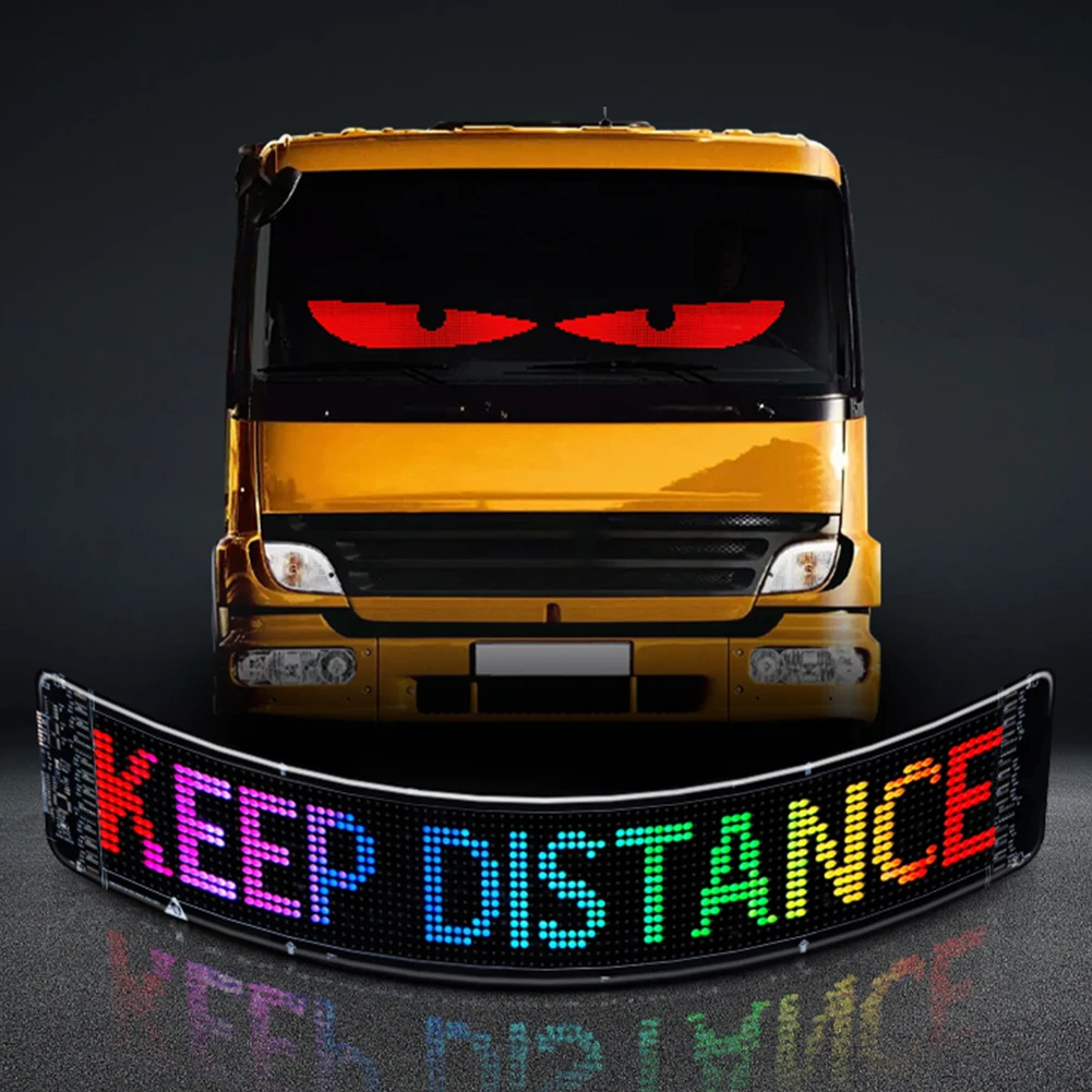 Devil Eyes LED Panel Light Remote Control LED Devil Eye Decoration Light Demon Eyes Flexible LED Panel for Store/Bar/Trucks