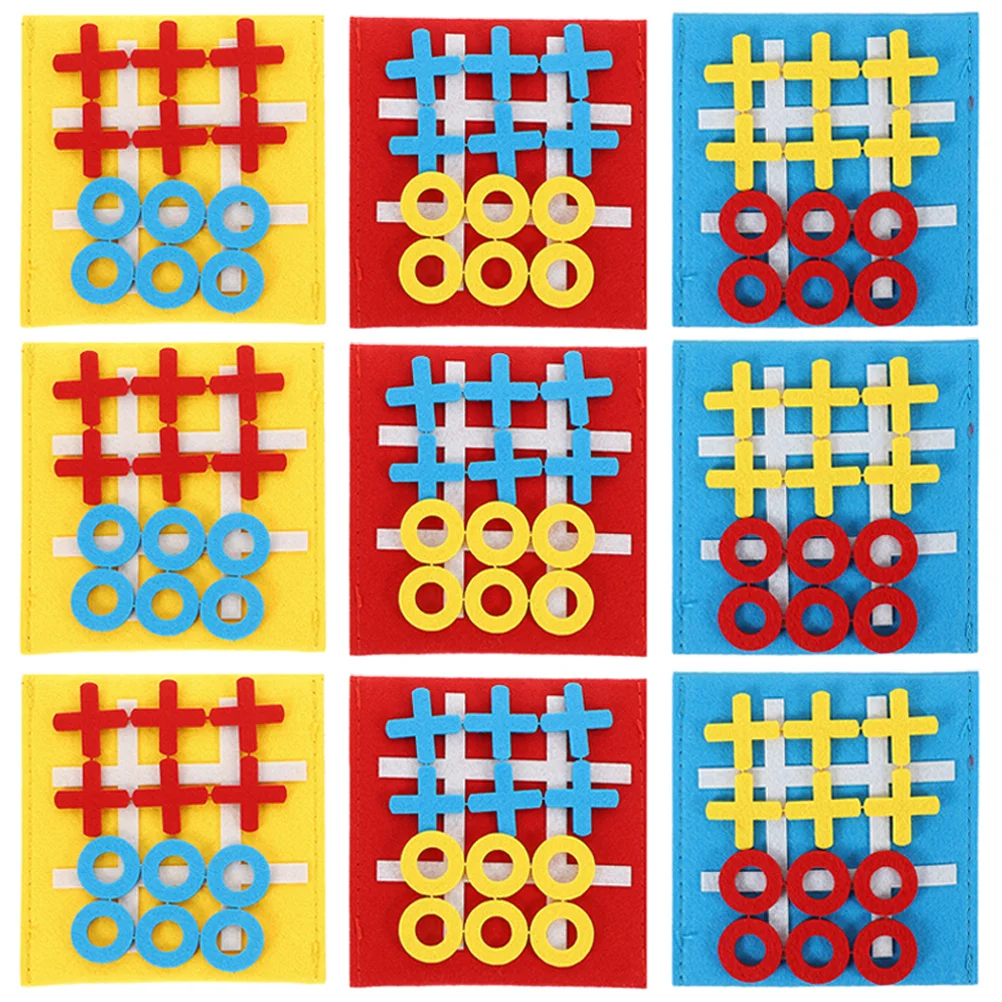 9pcs Kids Toe Board Game Educational Puzzle For Cognitive Development Interactive Family Play Table Children Learning