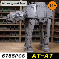 In stock popular 6785PCS compatible 75313 building block set AT-AT brick model children's boys birthday Christmas gift toys