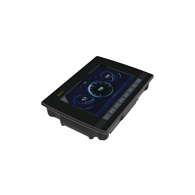 7 Inches IP65 Waterproof Freely Programmable Multifunctional Multifunctional Vehicle Computer Display Terminal