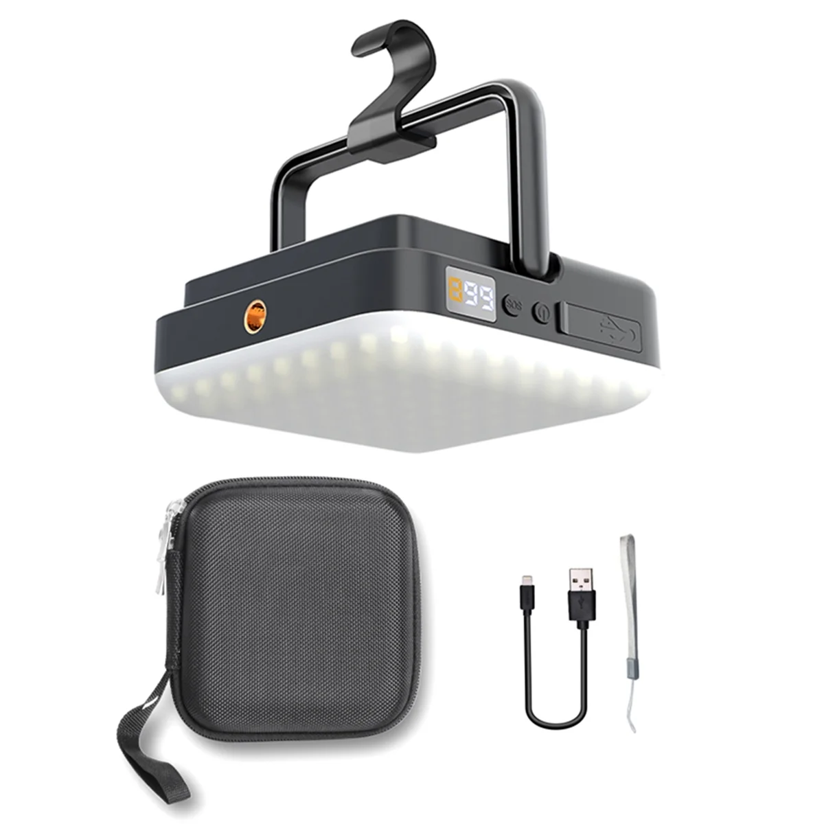 

LED Camping Lantern Rechargeable 1000LM, 13500mAh Portable Waterproof Tent Light for Power Outages, Emergency, Hiking