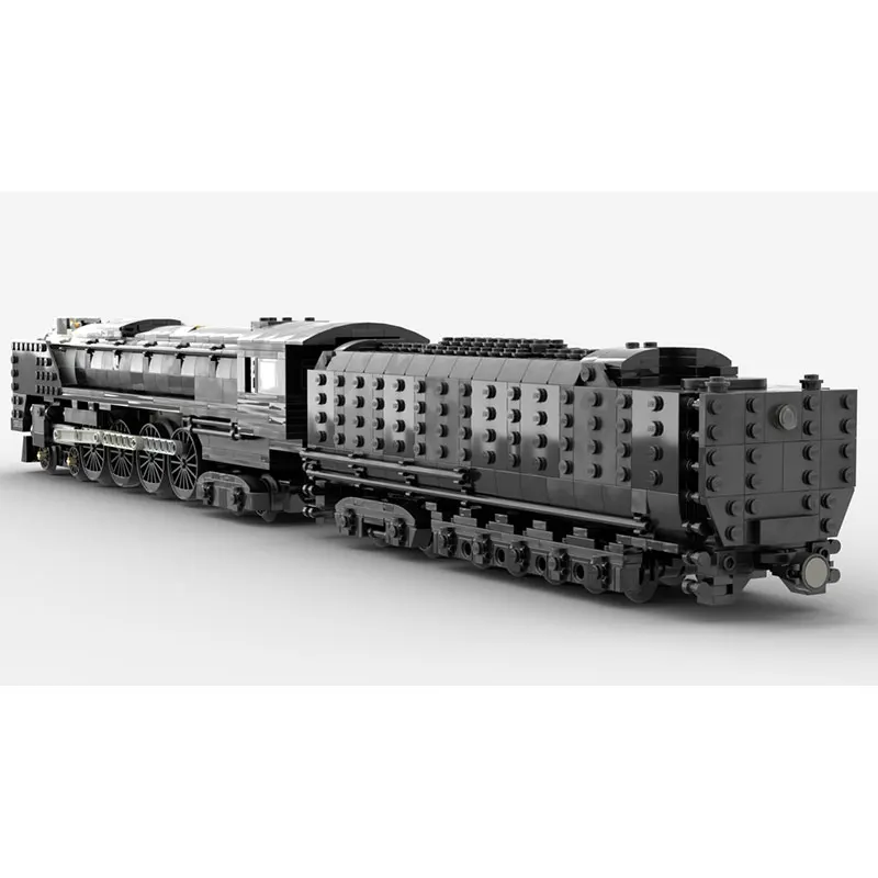 1579PCS MOC- 218809   Blocos de construção de trem técnico clássico, menino grande, locomotiva a vapor, conjuntos de trilhos ferroviários, brinquedos infantis diy para nascimento