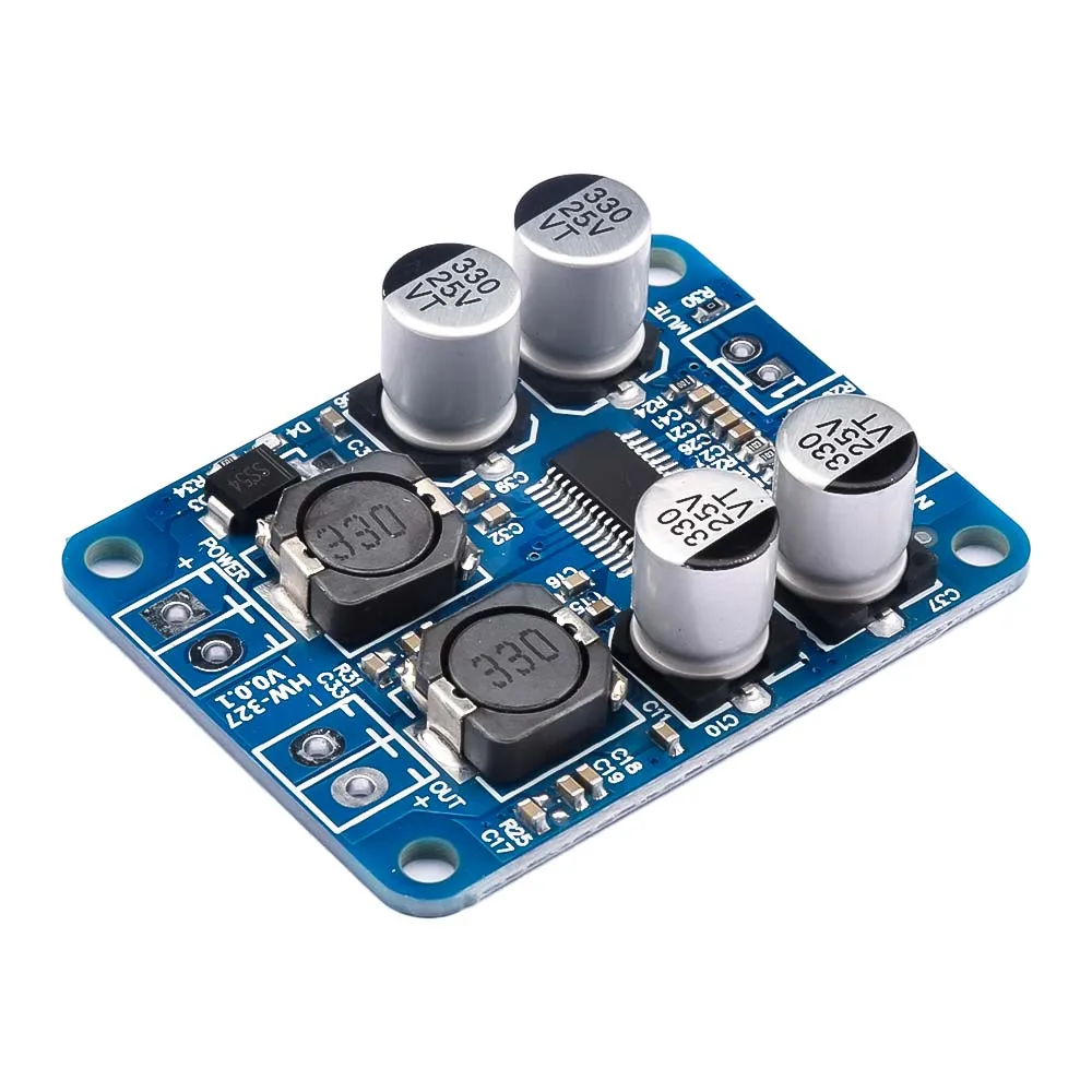 TPA3118 PBTL Mono Digital Audio-Leistungsverstärker-Platine 60W 8V -24V Leistungsverstärkermodul Auto High Out Low Power – Detail 3