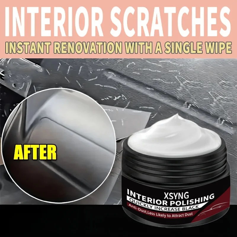 Multi functional interior care cream, decorative brightening,dark repair cream,very suitable for daily care of car dashboards,ti