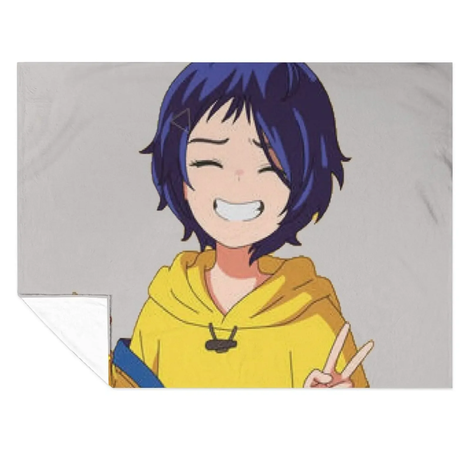 

Ai ohto wonder egg priority anime Throw Blanket Blankets Sofas Of Decoration Baby Softest Warm Blankets