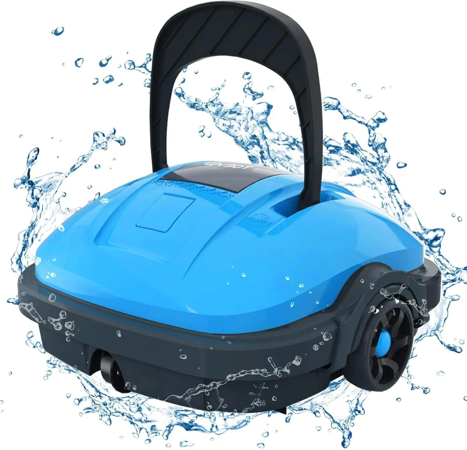 

Cordless Robotic Pool Vacuum, Powerful Suction,180μm Fine Filter,Automatic Pool Cleaner, Self-Parking, for Above Ground Fl