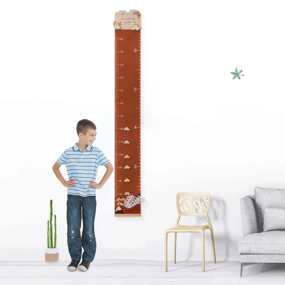

Acrylic Wall Mounted Kids Height Chart,Dinosaur 190cm Growth Ruler,Nursery Decor,Child Height Measure,Baby Milestone Gifts