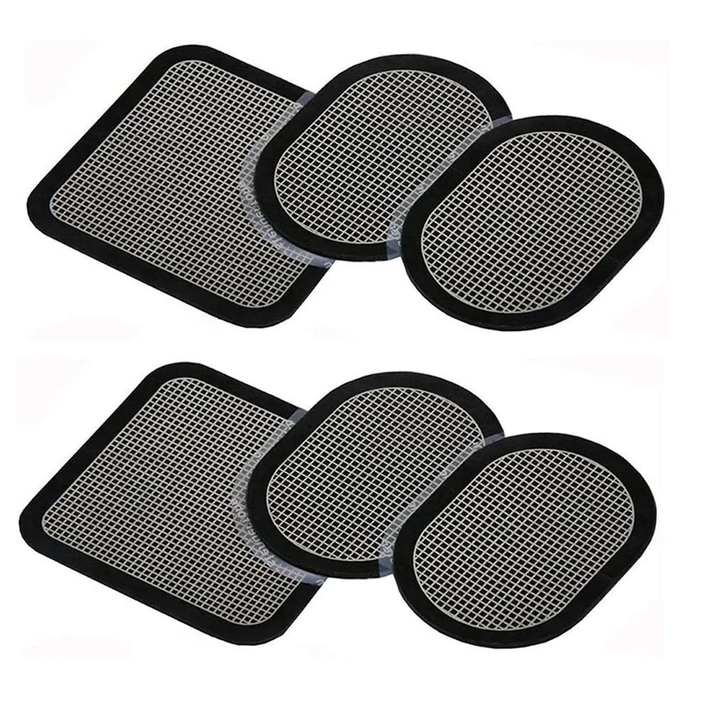 2/4 Pair Abdominal Patches Replacement Gel Sheet Electrode Pads for Massager Slimming Belt EMS Eletric Muscular Stimulator Patch