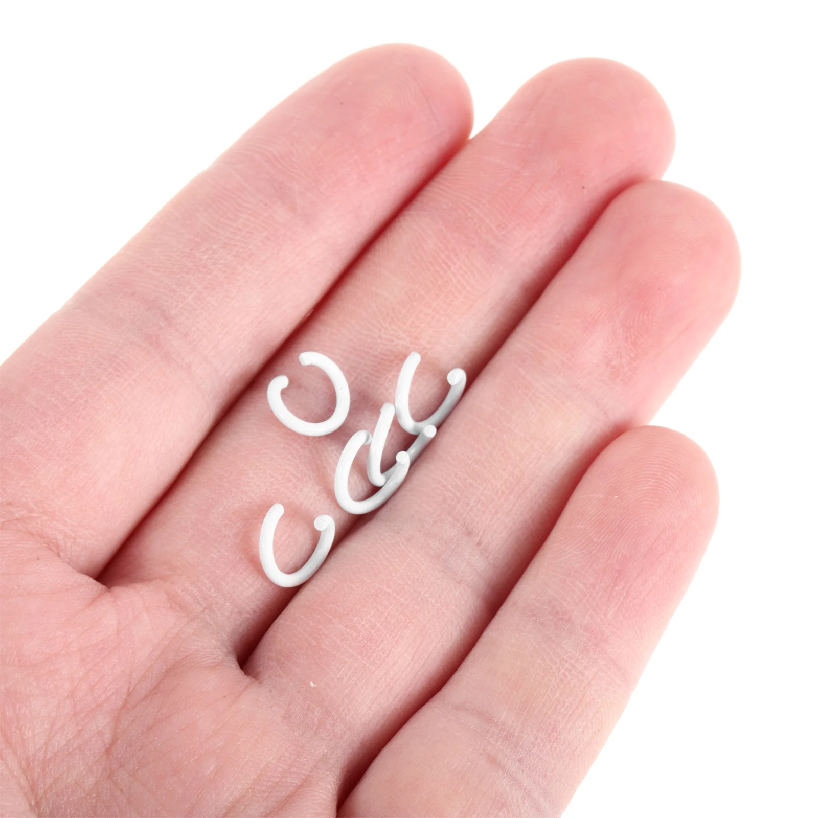 

200Pcs Loose Leaf Binder Rings Metal Book Rings Clips Keychain Keyrings for Index Cards Flashcards Notebook Photos Scrapbook