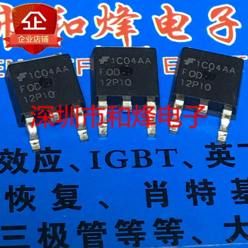 5PCS-10PCS FQD12P10 P TO-252 9.7A 100V NEW AND ORIGINAL ON STOCK