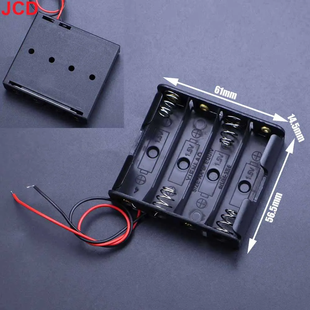 2 قطعة 1 2 3 4 5 6 فتحات منافذ AA 2AA 3AA 4AA 1.5 فولت 3 فولت 4.5 فولت 6 فولت حجم قوة بطارية حقيبة للتخزين حامل الصندوق 3Xaa 2xaa aa مع يؤدي