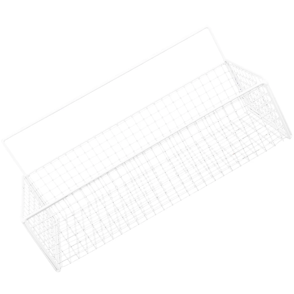 

Kitchen Storage Basket Heavy Duty Iron Wall Mount Organizer For Vegetable Spice Garlic Fruits Home Counter Top Space