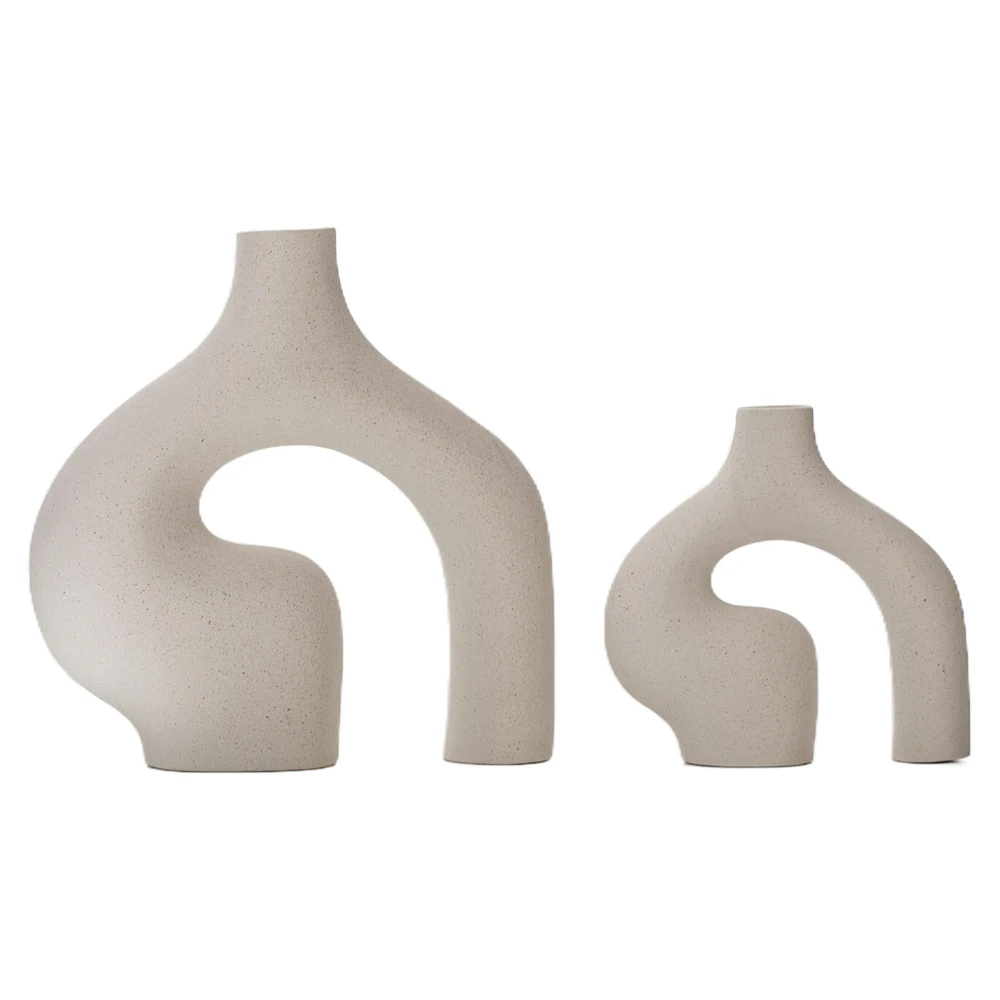 

Ornaments For Home Decor Vases Ceramics Combination Suit Rustic Modern Ceramic Creativity Handicrafts