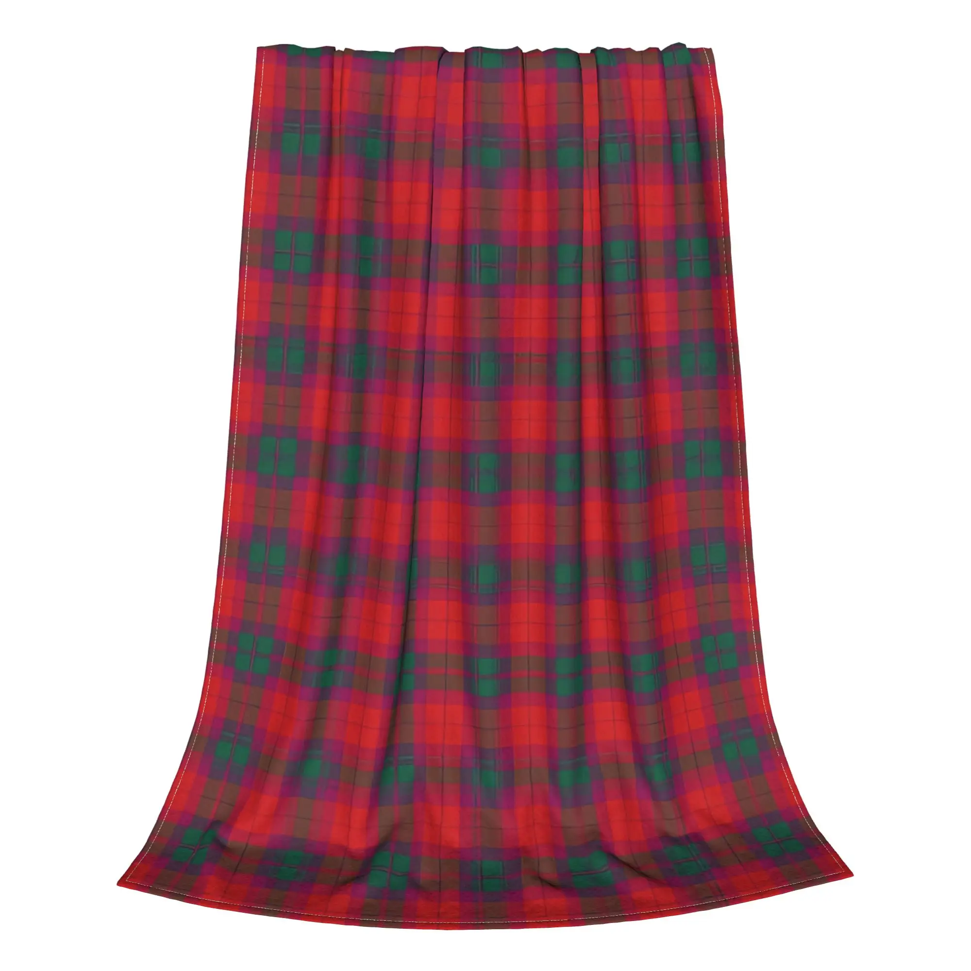 1PC Macnab Tartan Scots Style Home Room Decorations Winter Blankets For Adults Bedding Home Interior Sofa Knee