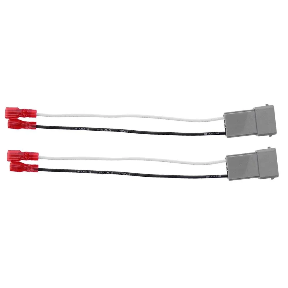 2Pcs 4Pcs Speaker Connector Harness Adapter Wiring Cable Compatible with For Honda For Accord 1982 2020 and Other Models