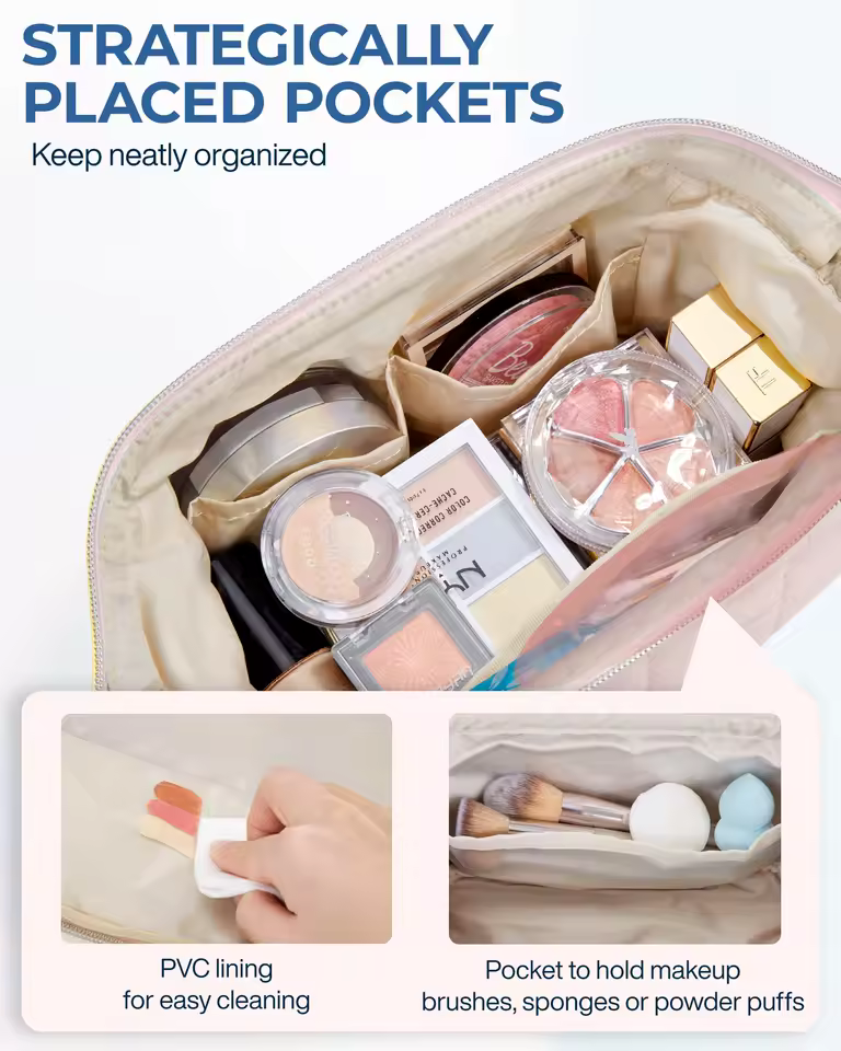 Bolsa Organizadora de Maquiagem BAGSMART